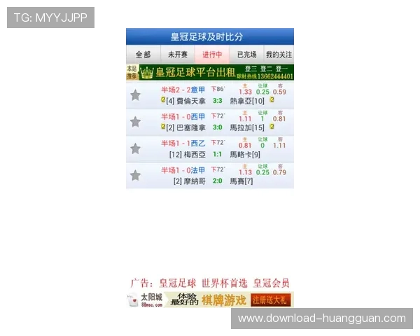 皇冠比分网提供哪些特色功能帮助用户更好地追踪足球比赛实时动态